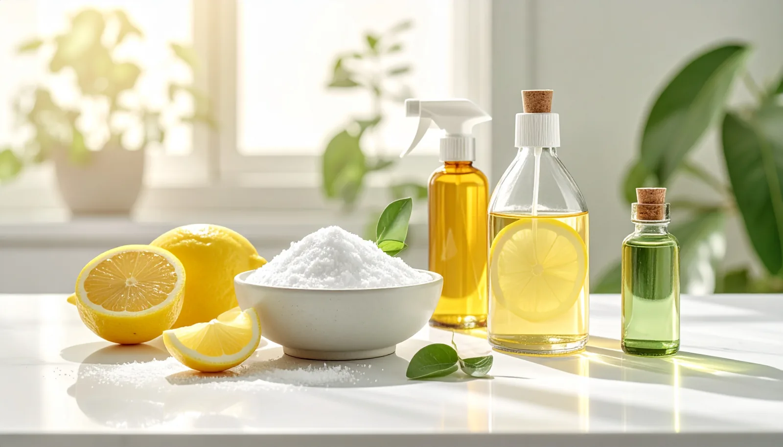 Ménage au naturel : recettes maison aux huiles essentielles