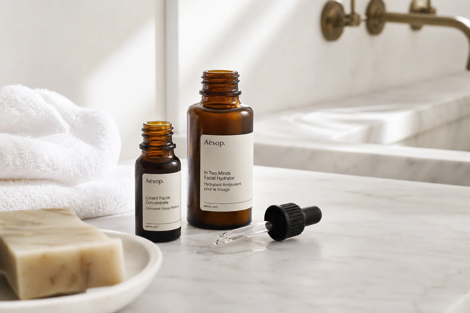 Soin du visage aux huiles essentielles